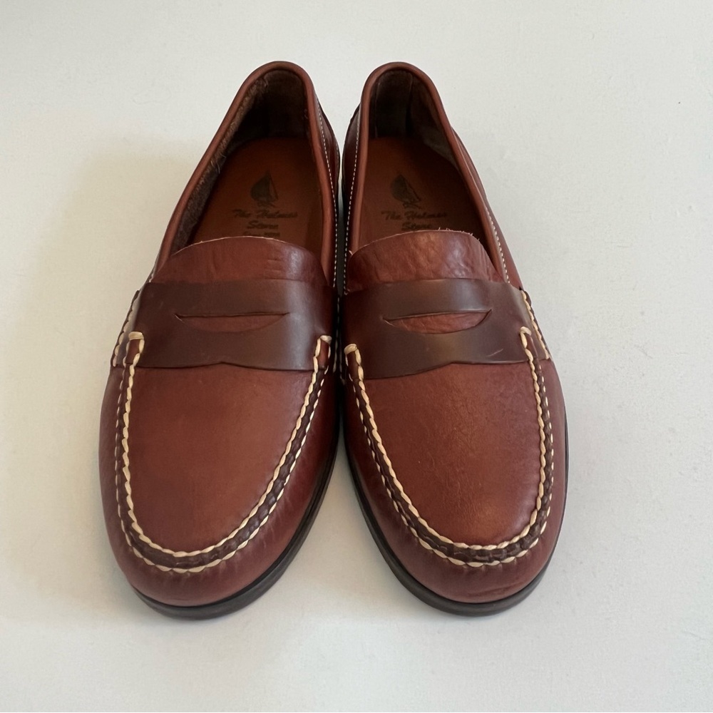 The Homes Store Brown Leather Loafers Size 8m
